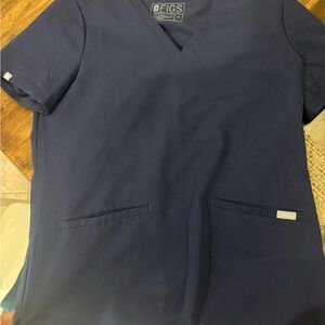 Figs Technical Collection Dark Blue Top